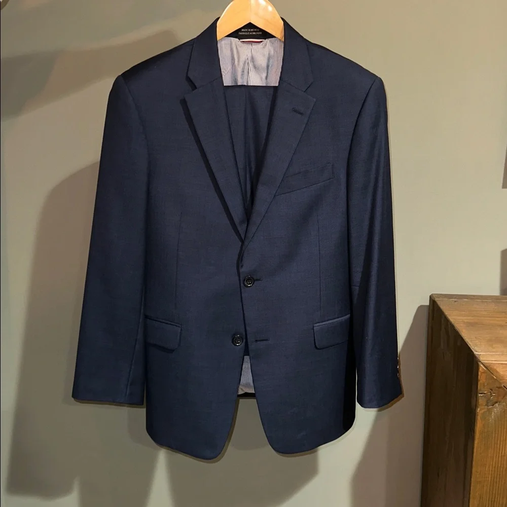 Medium Blue Tommy Hilfiger Suit - Picture 1 of 9